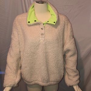 NWT Abound Sherpa pullover